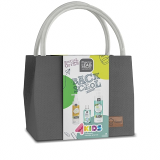 Pharmalead Promo Back to School: Αντιφθειρική Λοσιόν 125ml & 2-In-1 Bubble Fun Παιδικό Αφρόλουτρο & Σαμπουάν 500ml & Αντισηπτικό Χεριών 80ml & Ισοθερμικό Τσαντάκι Φαγητού