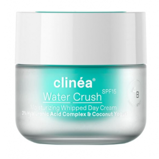 Clinea Water Crush SPF15 Day Cream Ενυδατική Κρέμα Ημέρας Με Δείκτη Προστασίας SPF 15 50ml