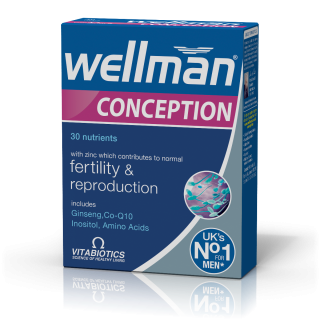 Vitabiotics WellMan Conception 30 Tabs Ανδρική Αναπαραγωγική Υγεία