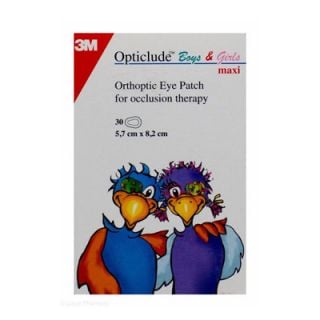 3M Opticlude Boys & Girls Maxi 5.7cm x 8.2cm