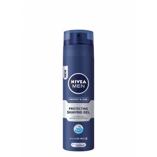 Nivea Men Protect & Care Gel Ξυρίσματος Με Aloe Vera 200ml