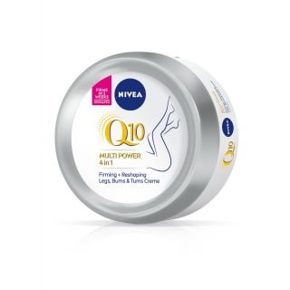 Nivea Q10 Multi Power 4σε1 300ml Κρέμα Σύσφιξης για Κοιλιά, Μηρούς & Γλουτούς 