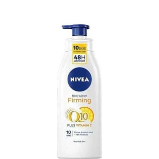 Nivea Q10 Plus Vitamin C Ενυδατική - Συσφικτική Λοσιόν Σώματος με Αντλία 400ml