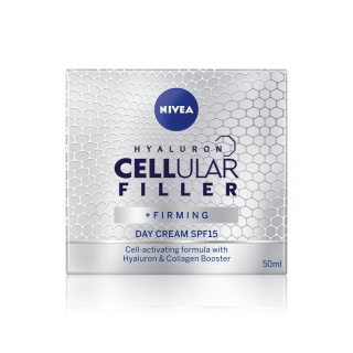 Nivea Face Hyaluron Cellular Filler Κρέμα Ημέρας SPF15 50ml