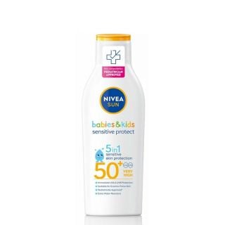 Nivea Sun Babies & Kids Lotion SPF50+ Βρεφικό-Παιδικό Αντηλιακό Γαλάκτωμα Προσώπου & Σώματος 200ml