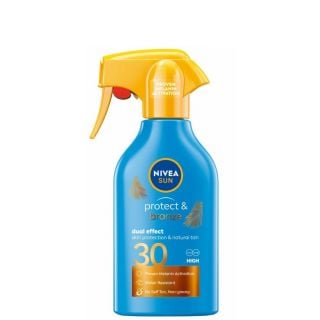 Nivea Sun Protect & Bronze SPF30 Αντηλιακό Γαλάκτωμα Σώματος Ενεργοποίησης Μαυρίσματος 270ml