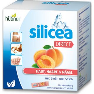 Hubner Silicea Direct Apricot 30φακελίσκοι για την Υγεία του Δέρματος, Μαλλιών & Νυχιών