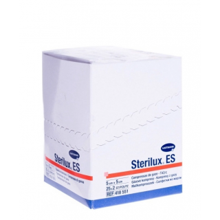 Hartmann Sterilux ES Αποστειρωμένες Γάζες 5x5cm 2x25τεμάχια