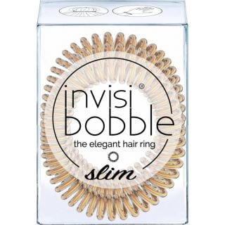 Invisibobble Slim Bronze Me Pretty 3τμχ Λαστιχάκι Μαλλιών