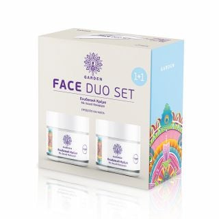 Garden Promo 1+1 Face Duo Set No2 Ενυδατική Κρέμα Με Λευκό Νούφαρο Για Πρόσωπο Και Μάτια 2x50ml