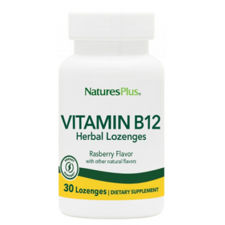 Nature's Plus Vitamin B-12 1000mcg Συμπλήρωμα Διατροφής Βιταμίνη Β-12 30παστίλιες