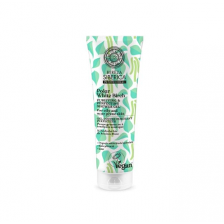 Natura Siberica Bereza Polar White Birch Αφρόλουτρο Καθαρισμού & Προστασίας, Λιπαρή & Ακνεϊκή Επιδερμίδα 200ml