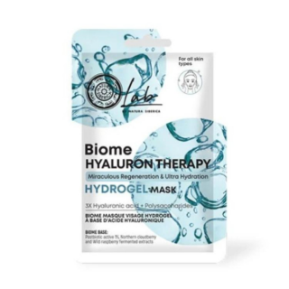 Natura Siberica Lab Biome Hyaluron Therapy Hydrogel Ενυδατική Μάσκα Προσώπου με Υαλουρονικό 1τμχ