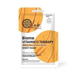 Natura Siberica Biome Vitamin C Therapy Μάσκα Προσώπου για Λάμψη 1 τμχ