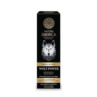 Natura Siberica Men Wolf Power Σούπερ Τονωτική Κρέμα Προσώπου για Άνδρες 50ml