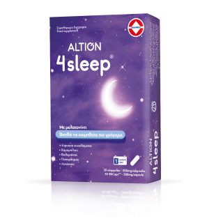 Altion 4Sleep 30 Caps Συμπλήρωμα Διατροφής Κατά της Αϋπνίας