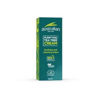 Optima Australian Tea Tree Antiseptic Cream 50ml Αντισηπτικό Κρέμα με Έλαιο Τεϊόδεντρου