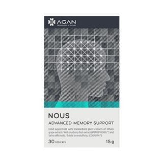 Agan Nous Advanced Memory Support 30Caps Συμπλήρωμα Διατροφής για την Ενίσχυση της Μνήμης  