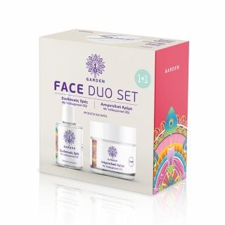 Garden Promo Face Duo Set No5 Ενυδατικός Ορός Με Υαλουρονικό Οξύ 30ml + Αντιρυτιδική Κρέμα Με Υαλουρονικό Οξύ 50ml