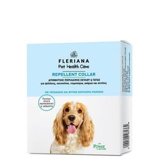 Power Health Fleriana Pet Health Αντιπαρασιτικό Κολάρο Σκύλου ή Γάτας 1τεμάχιο