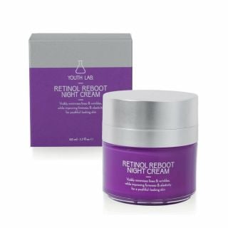 Youth Lab Retinol Reboot Κρέμα Νυχτός Αναδόμησης & Μείωσης Σημαδιών Γήρανσης με Ρετινόλη 50ml