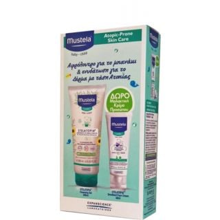 Mustela Stelatopia Cleansing Gel 200ml & Δώρο Stelatopia Emollient Face Cream 40ml