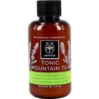 Apivita Mini Tonic Mountain Tea 75ml Ενυδατικό Γαλάκτωμα