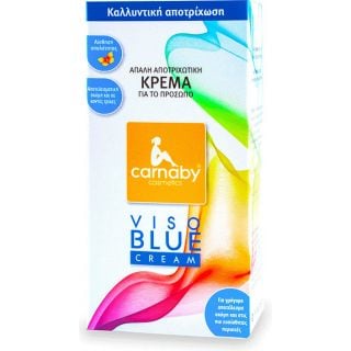 Carnaby Viso Blue Απαλή Αποτριχωτική Κρέμα Για Το Πρόσωπο, Μασχάλες & Μπικίνι 60ml