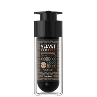 Frezyderm Velvet Colors SPF50+ Make Up Ματ Υφή & Αντηλιακή Προστασία 30ml