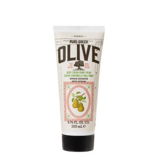 Korres Olive Body Cream Honey Pear 200ml Ενυδατική Κρέμα Σώματος με Εξαιρετικό Παρθένο Ελαιόλαδο & Άρωμα Μέλι Αχλάδι