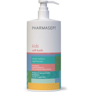 Pharmasept Kids Soft Bath 1lt Απαλό Παιδικό Αφρόλουτρο