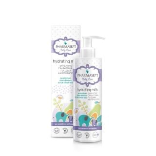 Pharmasept Baby Hydrating Milk 250ml Ενυδατικό Γαλάκτωμα με Φυτικά Έλαια για Σώμα & Πρόσωπο