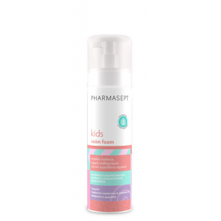 Pharmasept Kids Intim Foam 200ml Απαλός Παιδικός Αφρός Καθαρισμού για την Ευαίσθητη Περιοχή