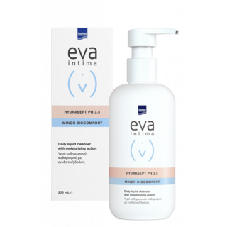 Intermed Eva Intima Hydrasept 250ml Υγρό Καθημερινού Καθαρισμού Ευαίσθητης Περιοχής με Ενυδατική Δράση