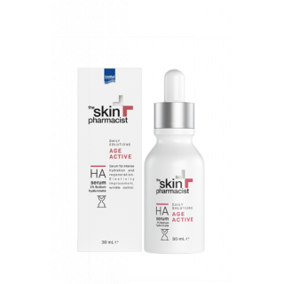 Intermed The Skin Pharmacist Αge Active HA Serum 30ml Ορός Εντατικής Ενυδάτωσης & Ανάπλασης