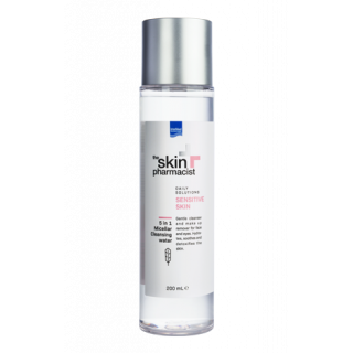 Intermed Skin Pharmacist 5 in 1 Micellar Cleansing Water 200ml Απαλό Νερό Καθαρισμού με Μικκύλια