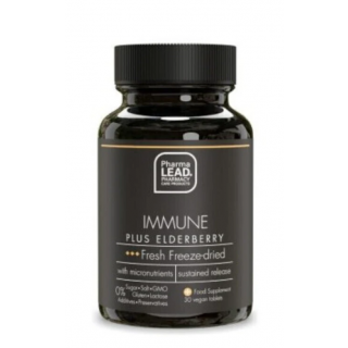Pharmalead Black Range Immune Plus Elderberry για Ενίσχυση Ανοσοποιητικού 30κάψουλες