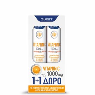 Quest Promo Βιταμίνη C 1000mg 2x20tabs