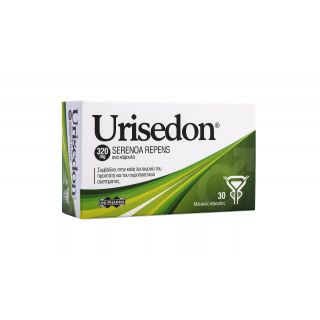 Uni-Pharma Urisedon 30 Caps Συμπλήρωμα Διατροφής που Συμβάλλει στην Καλή Λειτουργία του Προστάτη & του Ουροποιητικού Συστήματος