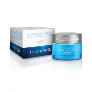 Helenvita Hydration Day Cream SPF15 Dry/Very Dry Skin 50ml Ενυδατική Αντηλιακή Κρέμα Ημέρας για Ξηρή/Πολύ Ξηρή Επιδερμίδα 