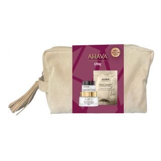 Ahava Lifting Promo Halobacteria Επανορθωτική Κρέμα 50ml & Extreme Firming Αντιγηραντική Κρέμα Ματιών 15ml & Osmoter™ Επιθέματα Ματιών 1 Ζευγάρι