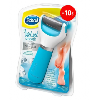 Dr. Scholl Velvet Smooth Ηλεκτρική Λίμα Ποδιών με Κρυστάλλους Διαμαντιών 1 τεμάχιο