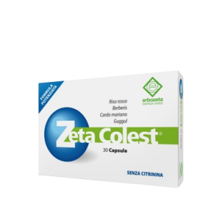 Erbozeta Zeta Colest 30caps Συμπλήρωμα Διατροφής για την Φυσιολογική Ηπατική Λειτουργία