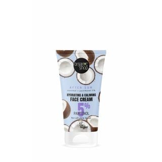 Natura Siberica Organic Shop After Sun Face Cream Coconut 50ml Ενυδατική & Καταπραϋντική Κρέμα Προσώπου Για Μετά Τον 'Ηλιο