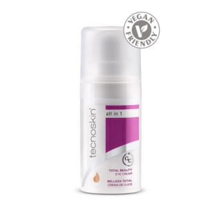 Tecnoskin Total Beauty Tinted Eye Cream CC Αντιρυτιδική Kρέμα Ματιών με Χρώμα All in One για την Κάλυψη των Μαύρων Κύκλων 15ml