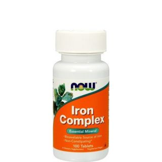 Now Foods Iron Complex 100ταμπλέτες Σίδηρος