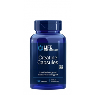 Life Extension Creatine 120κάψουλες Κρεατίνη