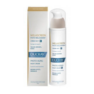 Ducray Melascreen Creme Nuit 50ml Κρέμα Νυχτός Κατά των Καφέ Κηλίδων