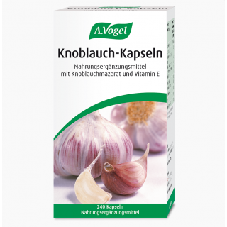 A.Vogel Garlic 120caps Κάψουλες με φρέσκο σκόρδο και βιταμίνη E