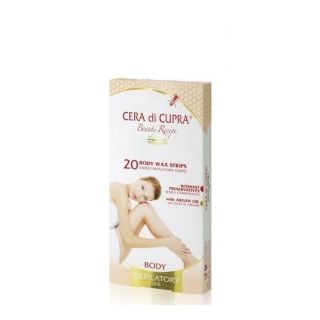 Cera di Cupra Wax Body Strips Αποτριχωτικές Ταινίες Σώματος 20 Tεμάχια